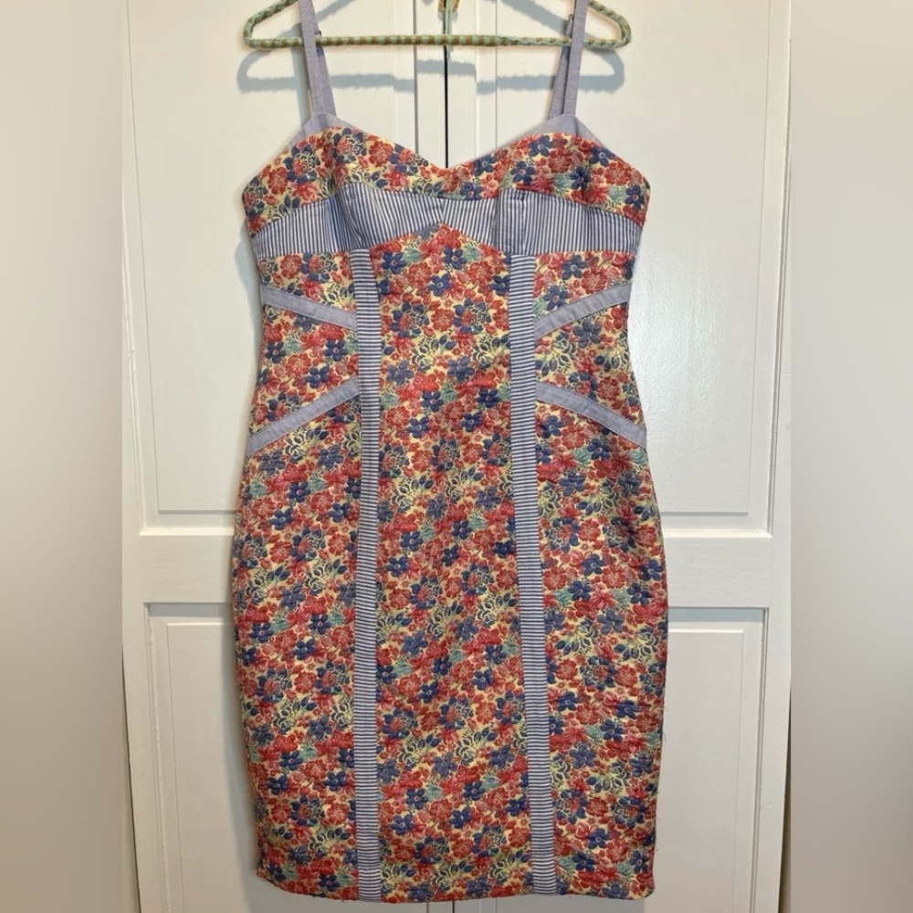 BCBG MAXAZRIA AYLA Dress Floral